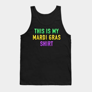 This Is My Mardi Gras Costume For New Orleans Tank Top